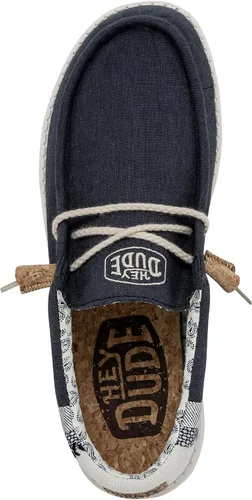 Vista 2 de HEYDUDE Mens Wally Stitch