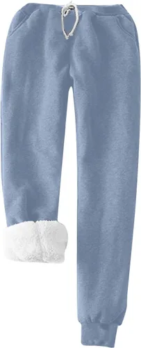 Vista 4 de Stessotudo Conjuntos de descanso para mujer, ropa interior cálida con forro polar y manga larga, ropa interior de sherpa, cómodos conjuntos de 2