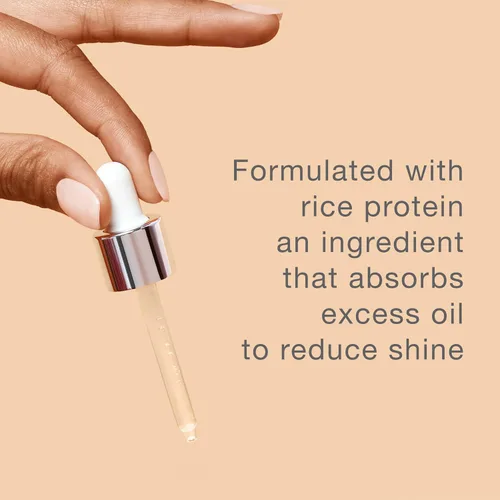 Vista 3 de Neutrogena Shine Control Matte Booster - Imprimación facial y suero, suero matificante de la piel a imprimación con proteína de arroz, absorbe