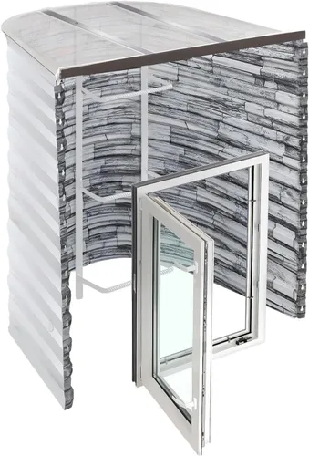 Vista 9 de Kit de pozo de ventana de salida, blanco, 42x36x60, ventana 31x40