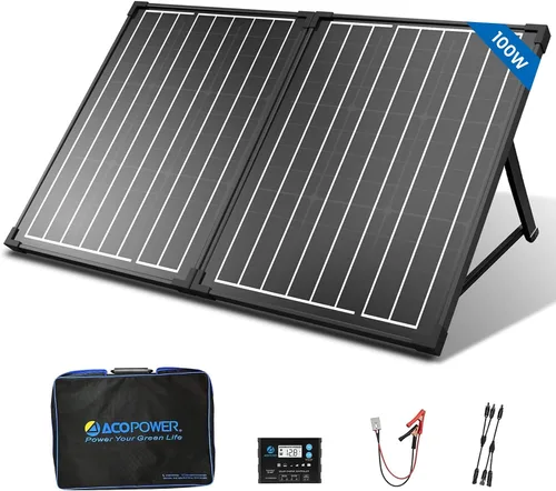 Vista 9 de ACOPOWER Kit de panel solar portátil de 100W (expansión 100W)