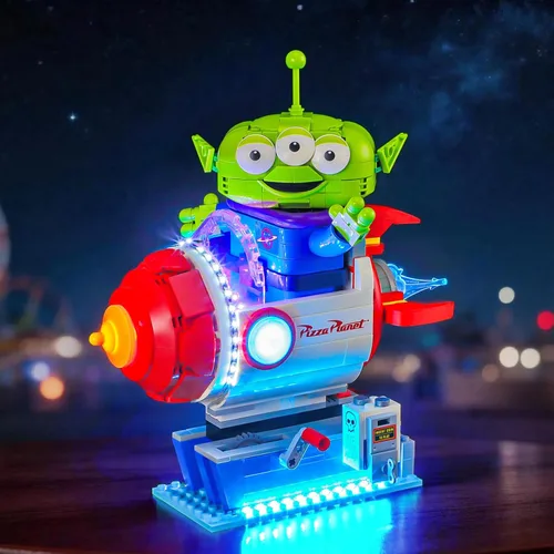 Vista 8 de BRIKSMAX Kit de luces 2.0 para cachorros Lego-101 Dálmatas – Innovadora iluminación LED compatible con Lego Disney 43269 – Juego de Lego no incluido