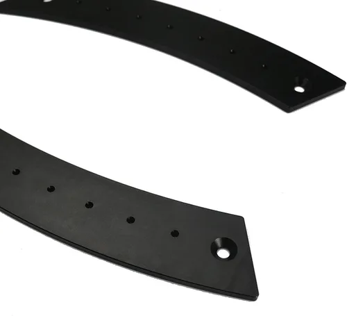 Vista 7 de Juego de manijas para panel de puerta compatible con Beetle 1998-2010 de grado aeronáutico de aluminio negro, 2 manijas con 4 tornillos