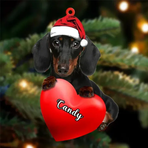 Vista 35 de Adornos de Navidad personalizados para perros, nombre personalizado, adorno de Malamute de Alaska, adornos acrílicos, regalos de Navidad, amantes