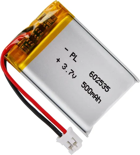 Vista 9 de Batería Lipo de 3.7V 1000mAh 102050 Batería recargable de polímero de litio con conector JST PH2.0.000 in para altavoz Bluetooth, GPS, reloj