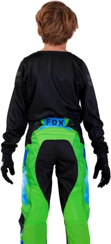 Vista 5 de Fox Racing Camiseta de motocross juvenil para niños Blackout