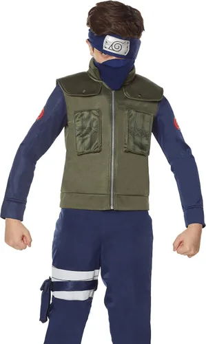 Vista 3 de Spirit Halloween Disfraz de Kakashi Naruto para niños con licencia