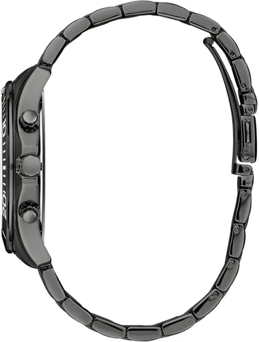 Vista 4 de Caravelle by Bulova - Reloj deportivo con cronógrafo para hombre, acero inoxidable, deportivo, gris (modelo 45A144), Negro -, Cronógrafo