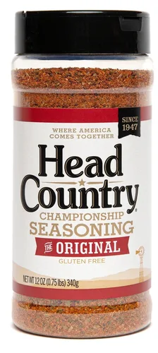 Vista 12 de Head Country Bar-B-Q Championship Seasoning, Original Sin Gluten, Sin MSG, Condimento Multiusos para Barbacoa Condimento de Especias Secas