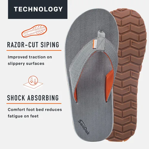 Vista 3 de Grundéns Sandalias DECK-Hand para hombre Duraderas, de apoyo