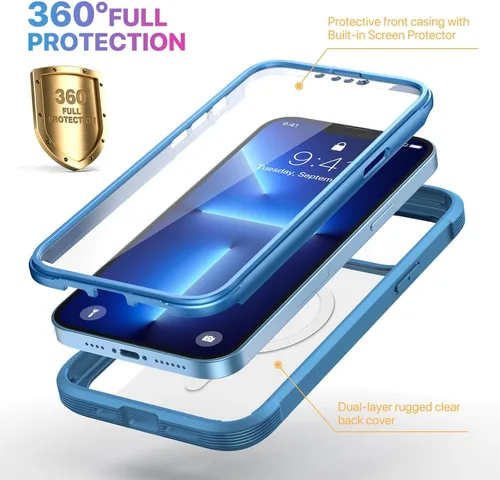 Vista 274 de DIACLARA - Funda transparente compatible con iPhone XR 6.1 pulgadas 2018