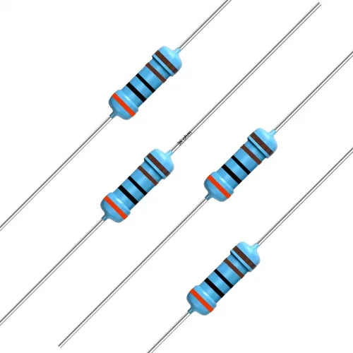 Vista 125 de California JOS - 100 resistencias de 0.24 ohm 1/2 W (0.5 vatios) ±1% tolerancia de película metálica, resistencia fija múltiple de valores