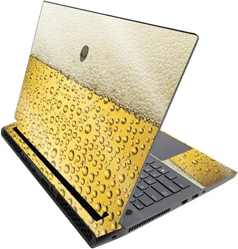 Vista 99 de MightySkins - Skin brillante con purpurina para Alienware M17 R3 (2020) y M17 R4 (2021) - Diversión de los años 90 Acabado duradero con purpurina