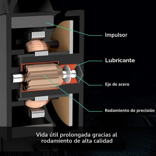 Vista 6 de ARCTIC P12 Slim PWM PST (paquete de 3) - Ventiladores de PC, ventilador de carcasa de 4.724 in con tecnología PWM Sharing (PST), optimizado