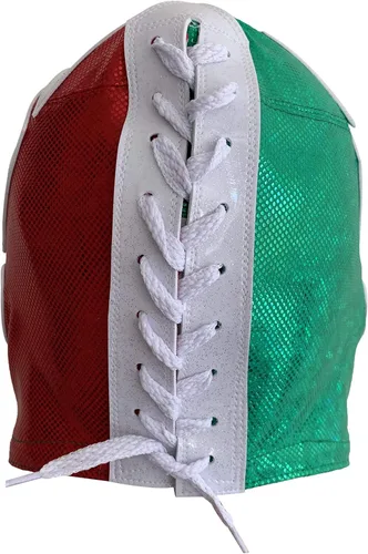 Vista 5 de Deportes Martinez Mil Mascaras Semi-Profesional Lucha Libre Máscara de Lucha Libre Tamaño Adulto Mascara de Luchador para Cosplay o Lucha Lucha