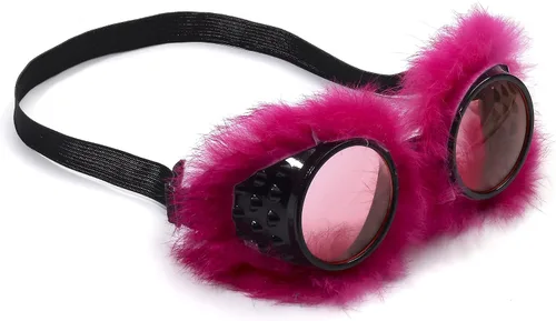 Vista 3 de Forum Novelties Gafas de piel novedosas Club Candy para mujer Verde