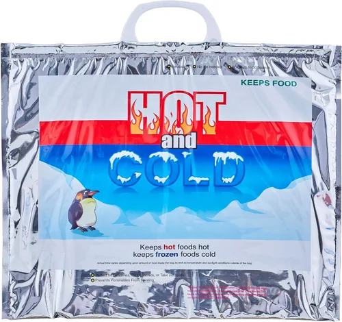 Vista 9 de Superio Bolsas Aisladas Calientes y Frías para Entrega de Alimentos, Bolsas de Compras de Comestibles, Almacenamiento de Alimentos para Comida