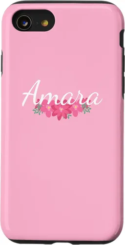 Vista 13 de iPhone 14 Amara - Funda personalizada para teléfono con diseño floral, color rosa