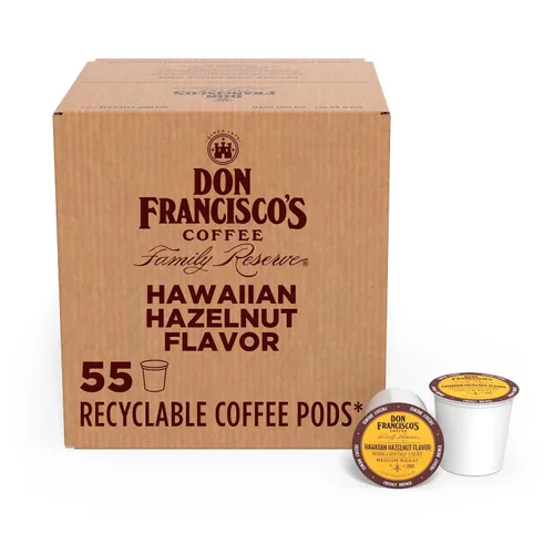 Vista 20 de Don Francisco's Blueberry - Cápsulas de café de una sola porción, tostado medio, 24 unidades Compatible con cafeteras Keurig, café 100% arábica