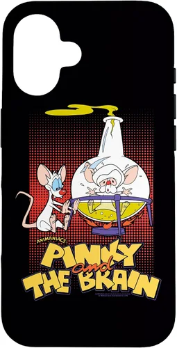 Vista 32 de Pinky and the Brain Lab Flask Case for iPhone 17