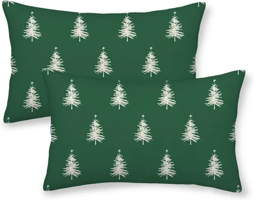 Vista 31 de Juego de 2 fundas de almohada para el 4 de julio, 16 x 16 pulgadas, Día de la Independencia, Día de los Caídos, decoración al aire libre, almohadas