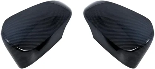 Vista 3 de MICROCK Cubierta de espejo retrovisor para puerta lateral para Toyota Corolla 2014-2018, para C-HR 2018-2022, para Camry 2013-2017, para Avalon