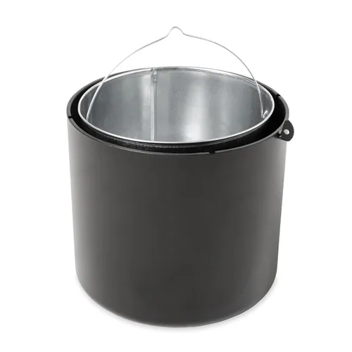 Vista 5 de Rubbermaid 9W33BLA Infinity receptáculo tradicional comercial para fumar, 4.1 galones, 39 pulgadas de alto, negro