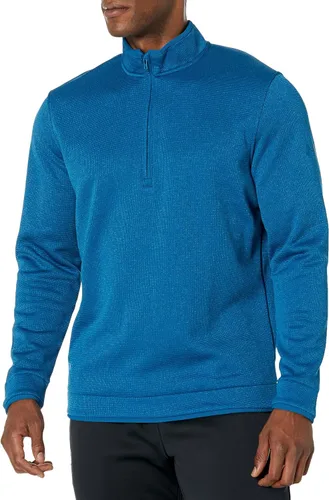 Vista 19 de Under Armour Suéter Storm SweaterFleece para hombre con cuarto de cremallera (001) negro/blanco/negro