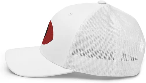 Vista 3 de RIVEMUG Cult of The Lamb Eye - Gorra de camionero curvada con corona media, ajustable, gorra