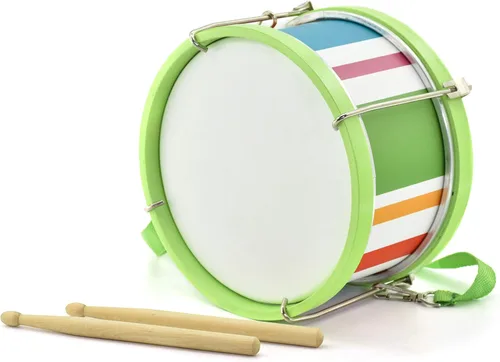 Vista 7 de Juego de batería para niños de 8 pulgadas con correa ajustable y 2 baquetas de madera, instrumento musical, elección de regalo 30808