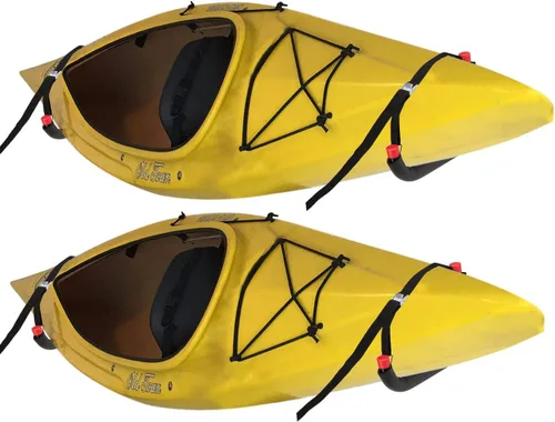 Vista 3 de Kayak Storage Racks, Wall Mount Garage Storage Hooks for Kayaks, SUP, Paddle Boards and Surfboards, Heavy Duty Hangers