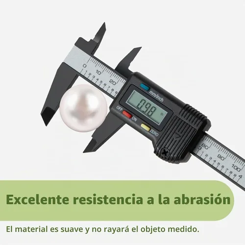 Vista 4 de Calibrador Digital Pequeño de 0 a 4 pulgadas, Mini Herramienta de Medición, Calibrador Micrómetro con Función de Apagado Automático, Intercambiable