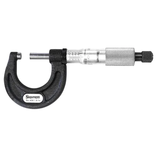 Vista 39 de Starrett Micrómetro digital exterior, rango de 0-1", graduación de .0001