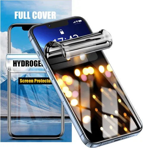 Vista 7 de LOOKSEVEN Paquete de 2 películas de hidrogel de privacidad para iPhone 11