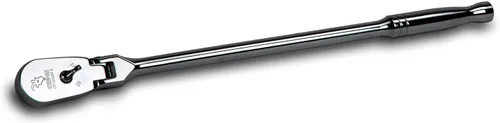 Vista 22 de Capri Tools - Trinquete de perfil bajo de cuadrante de 1/2 pulgada, 72 dientes verdaderos y arco oscilante de 5 grados