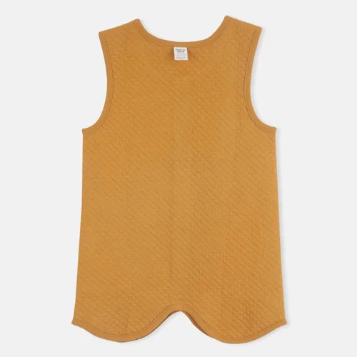 Vista 3 de OrganicBoom 100% algodón orgánico certificado sonrisa bebé dormir acolchado jacquard chaleco suave manta portátil