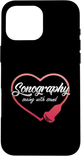 Vista 19 de Sonography Seeing with Sound Ultrasonido Ecografía Medicina Case para iPhone 17