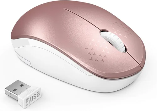 Vista 21 de Seenda - Ratón inalámbrico de 2.4G, con nanoreceptor USB, clic silencioso para computadora, portátil, PC, tableta, Mac - Negro