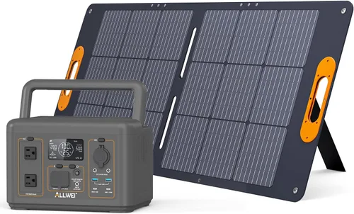 Vista 11 de ALLWEI Power Station 2400W (Peak 4800W), 2048Wh LiFePO4 Solar Generator