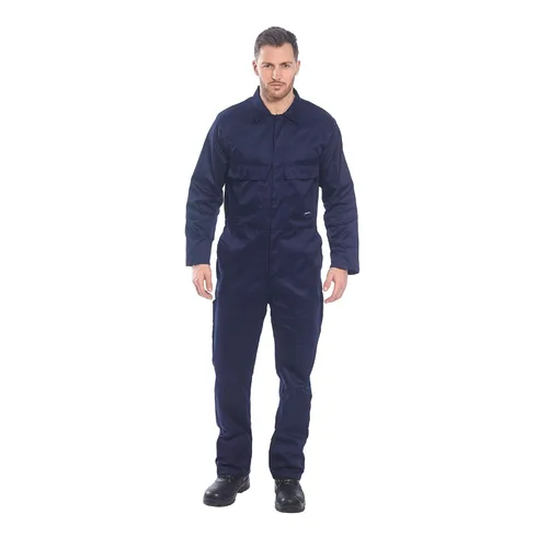Vista 3 de Portwest S999 Euro Workwear Overol de polialgodón azul marino, XXL