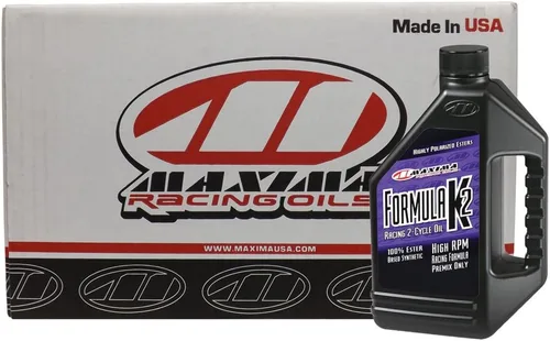 Vista 8 de Maxima, Fórmula K2, 2 tiempos, aceite sintético, Premix para carreras