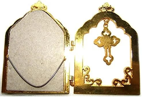 Vista 4 de Decoración Cristiana Jesús Virgen María Sagrada Familia Pantalla Icono Decoración Hogar Metal Templo Puerta Imágenes Religiosas Católicas Regalos