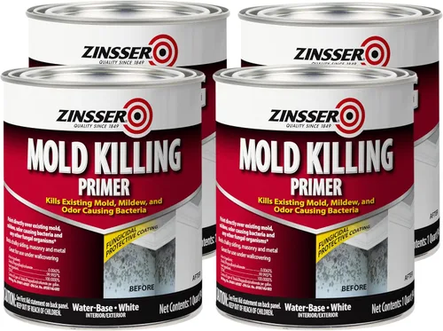 Vista 2 de qt Zinsser 276087 - Imprimación matadora de moho a base de agua (paquete de 3)