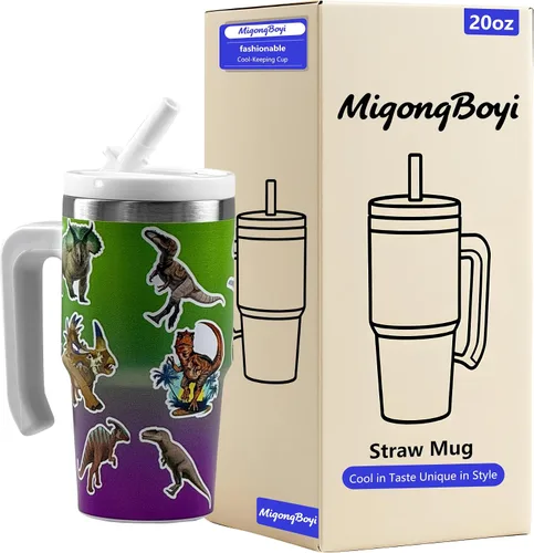 Vista 11 de Botella de agua aislada de 40 onzas, vaso de acero inoxidable 1 taza de agua reutilizable de acero inoxidable de doble pared sin BPA