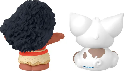 Vista 4 de Little People Fisher-Price Princess Moana y Pua