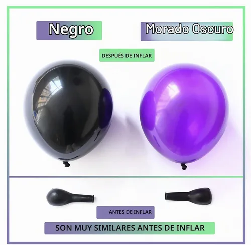 Vista 6 de Kit de arco de guirnalda de globos de 145 piezas con temática de camión monstruo morado y verde y negro con ruedas grandes, globos de aluminio a