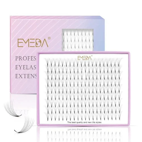 Vista 7 de EMEDA extensiones de pestañas 2D-20D, gran volumen