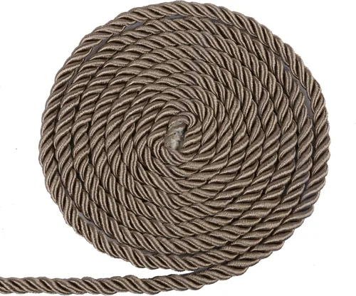 Vista 15 de BEL AVENIR Cuerda trenzada de 0.236 in y 16 yardas, cuerda decorativa de nailon hecha a mano para costura, manualidades, tapicería, decoración