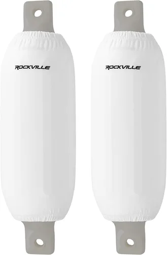Vista 23 de Rockville C8527NB - Paquete de 4 fundas para guardabarros de barco de 8.5 x Azul marino