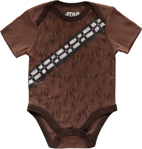 Vista 5 de Enterizo de Star Wars Creeper de Disney para bebés y niños paquete múltiple